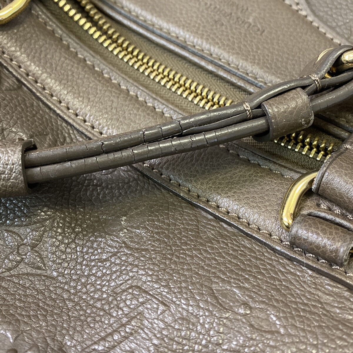 LOUIS VUITTON Lumineuse PM 2Way Shoulder Bag Monogram Empreinte M93409 14YG486