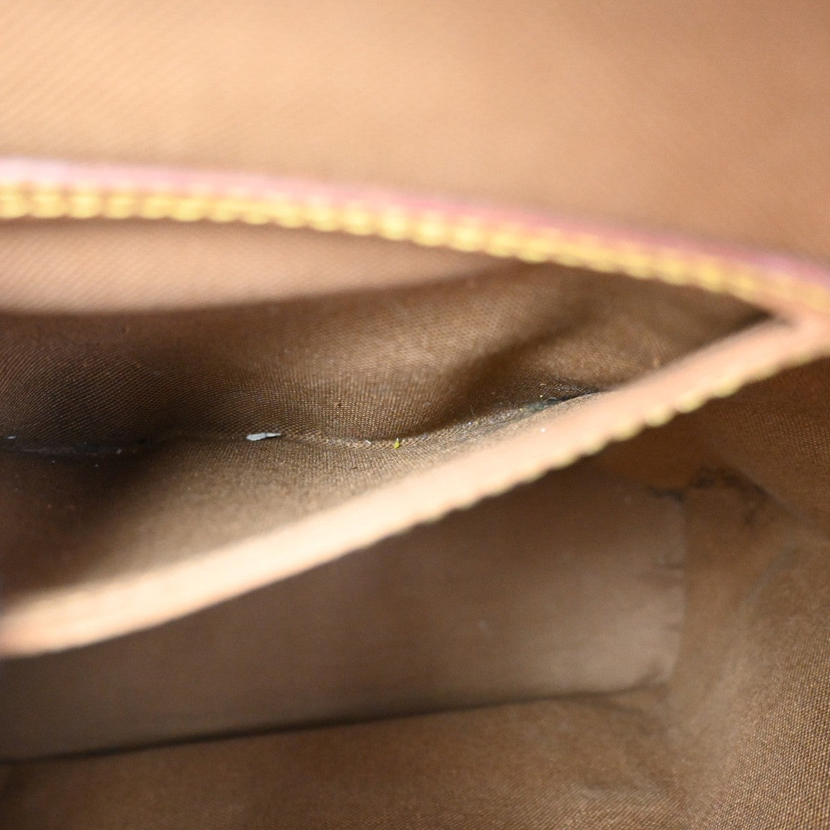 LOUIS VUITTON Montsouris MM Backpack Bag Monogram Leather Brown M51136 72KC944