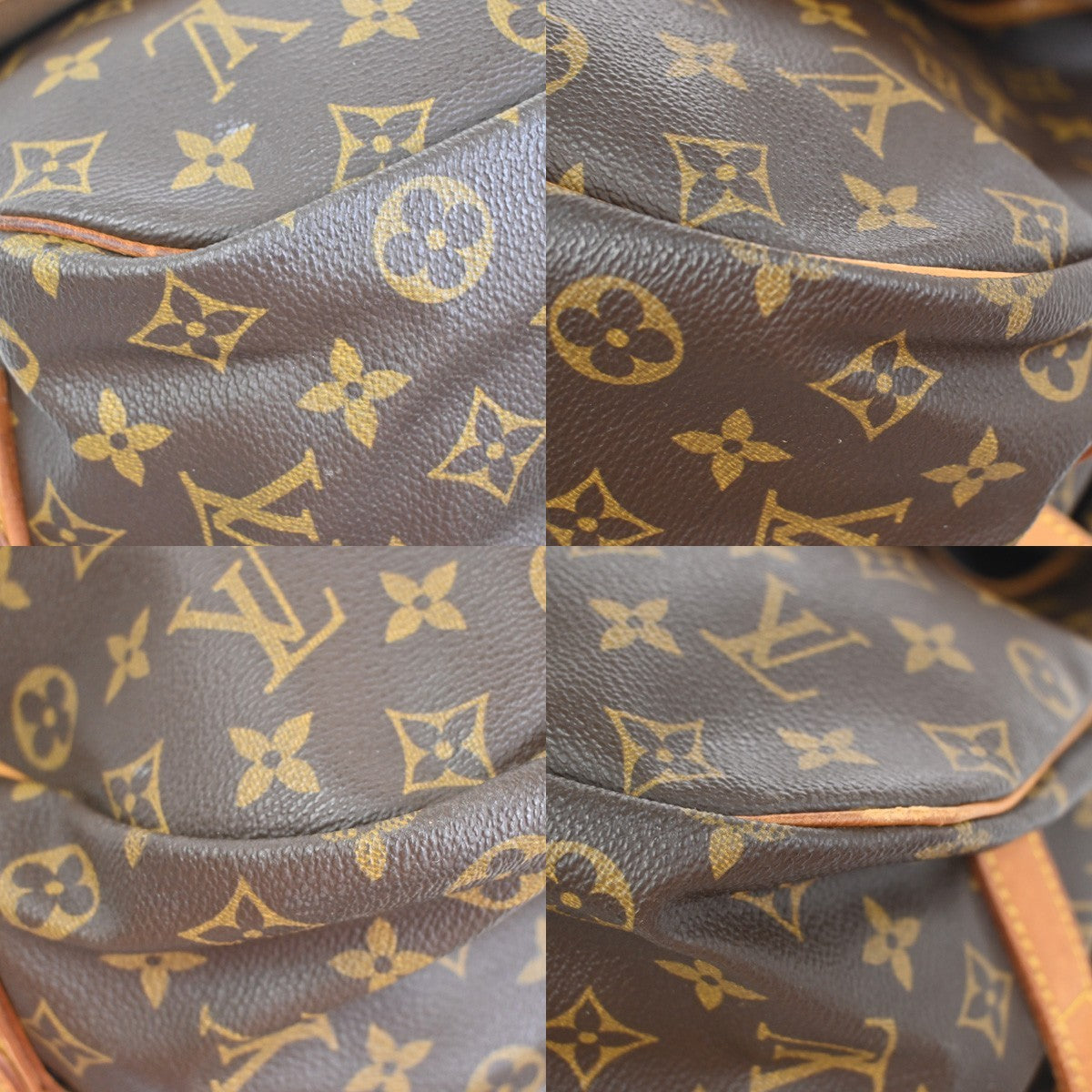 LOUIS VUITTON Saumur 35 Shoulder Bag Monogram Leather BN France M42254 73TA600