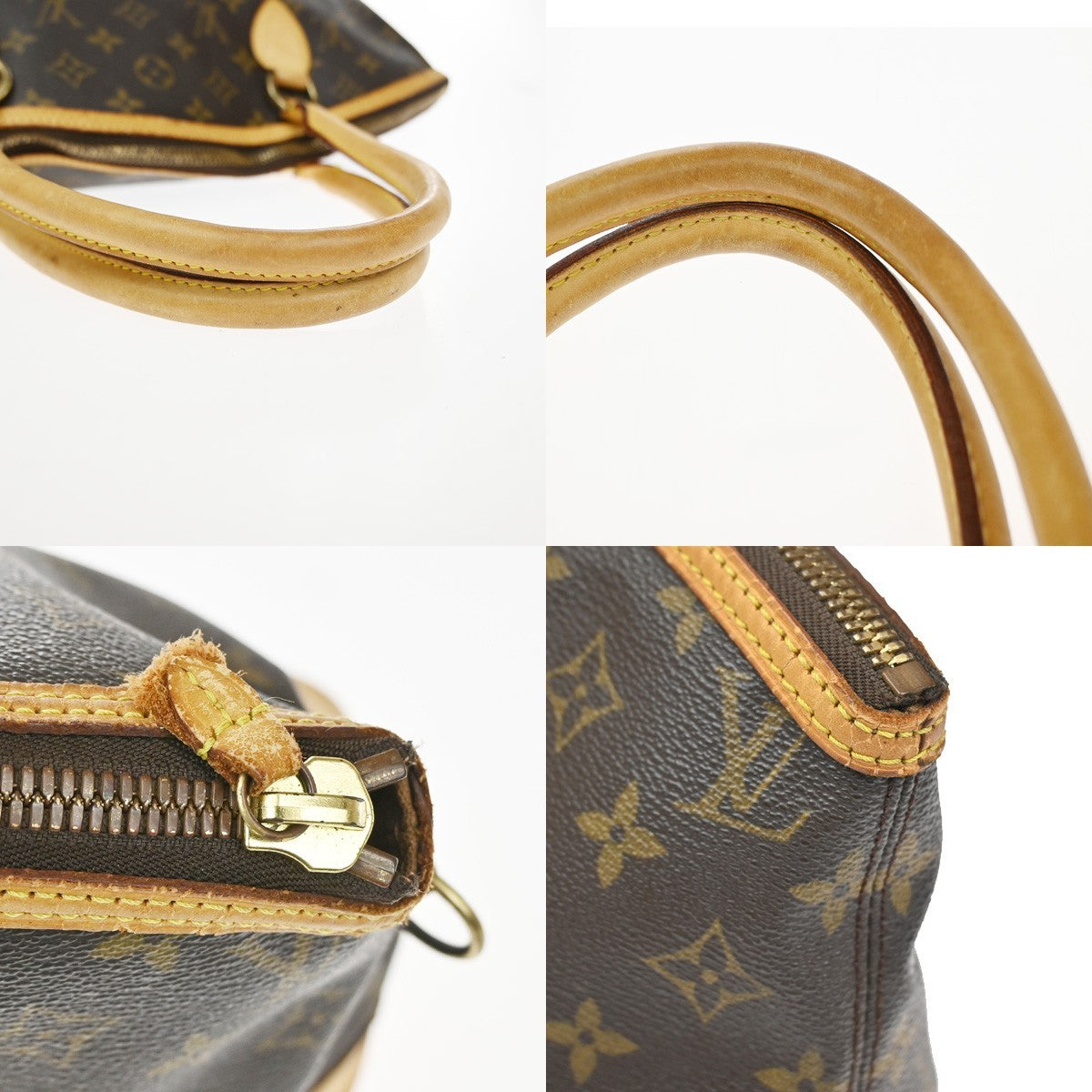 LOUIS VUITTON Lockit Horizontal Shoulder Bag Monogram Leather BN M40104 86YJ090