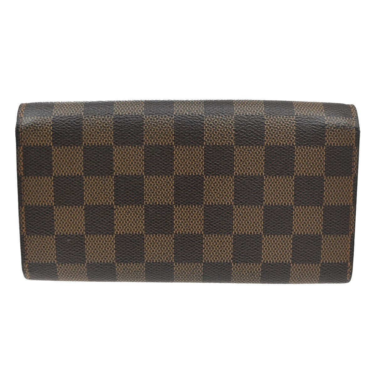 LOUIS VUITTON Porte Monnaie Credit Wallet Damier Ebene Leather BN N61724 09KD104