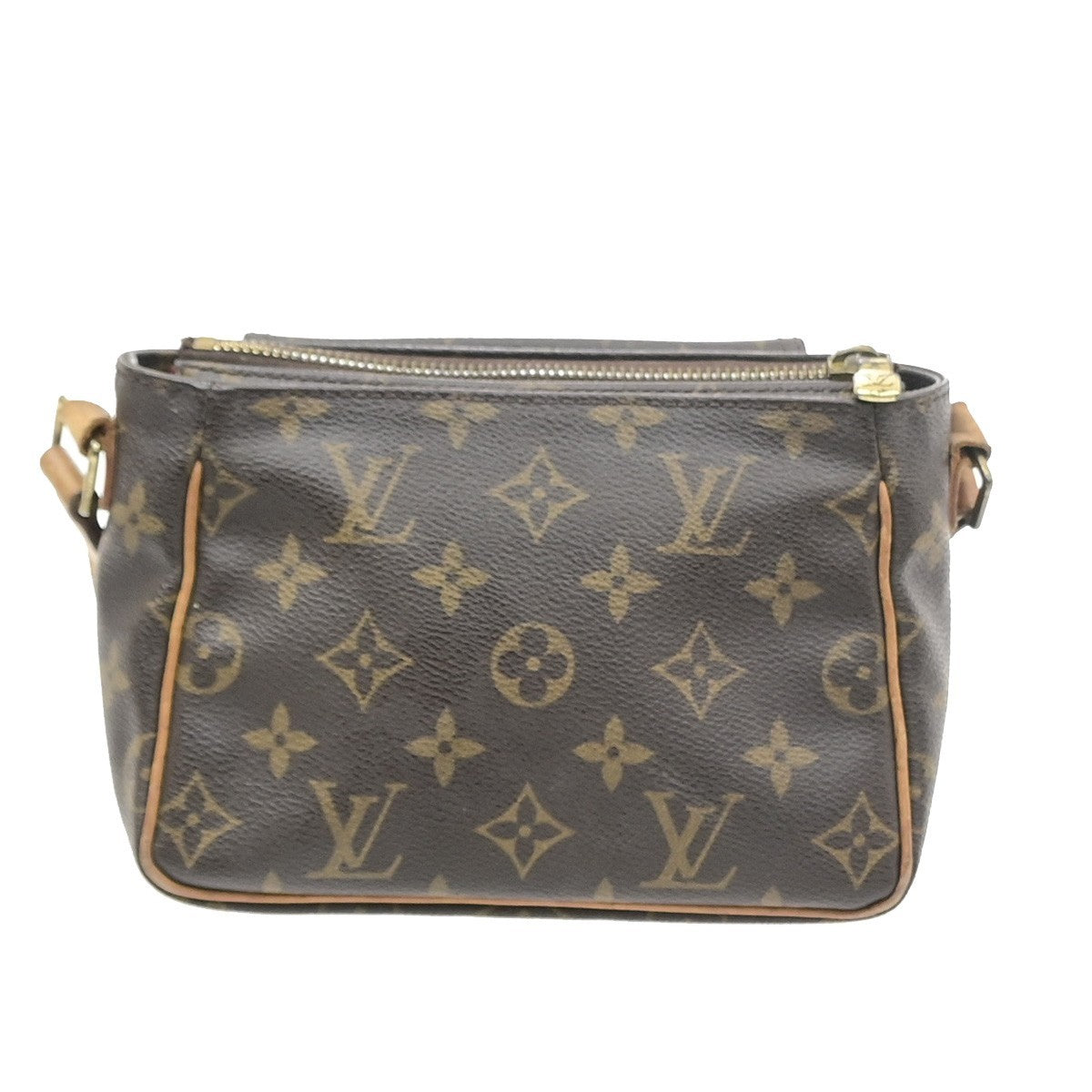 LOUIS VUITTON Viva Cite PM Shoulder Bag Monogram Leather Brown M51165 89SA190