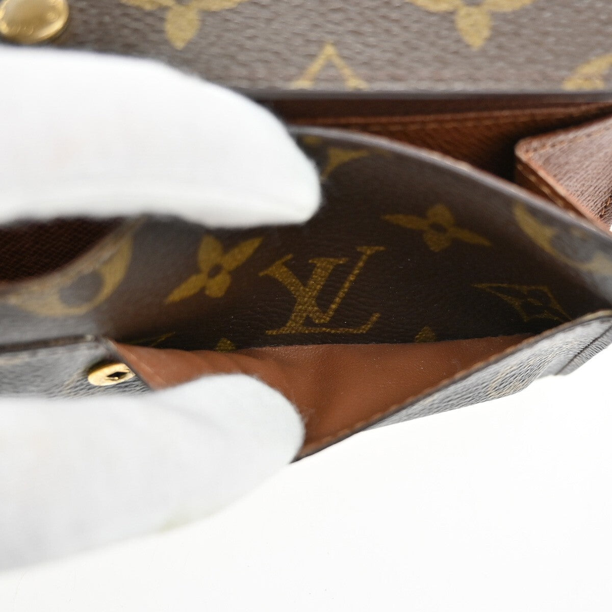 LOUIS VUITTON Portefeuille Sarah Long Bifold Wallet Monogram BN M61735 66EE179
