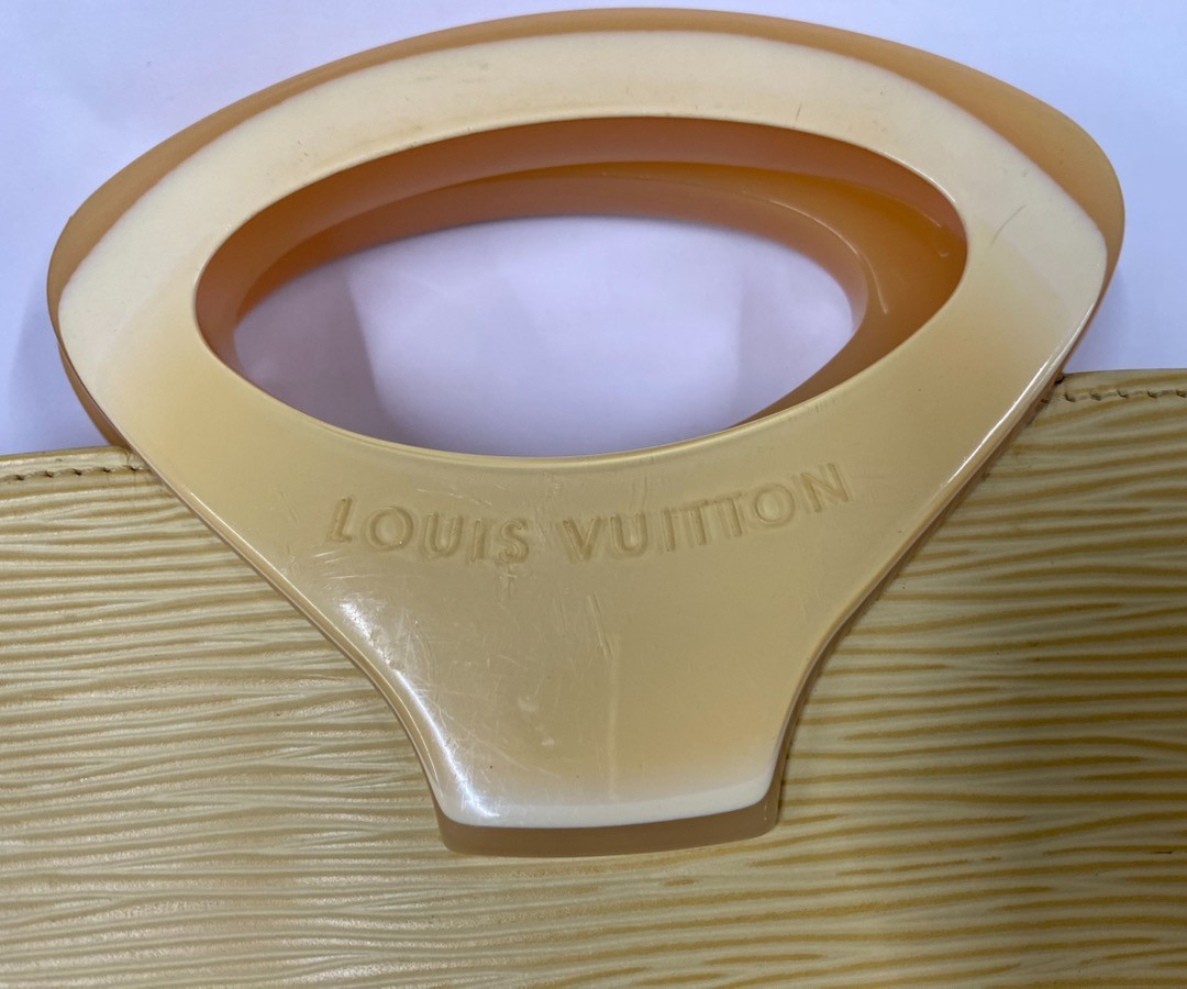 LOUIS VUITTON Noctambule Hand Bag Epi Leather Beige GHW France M5452A 62ZA366