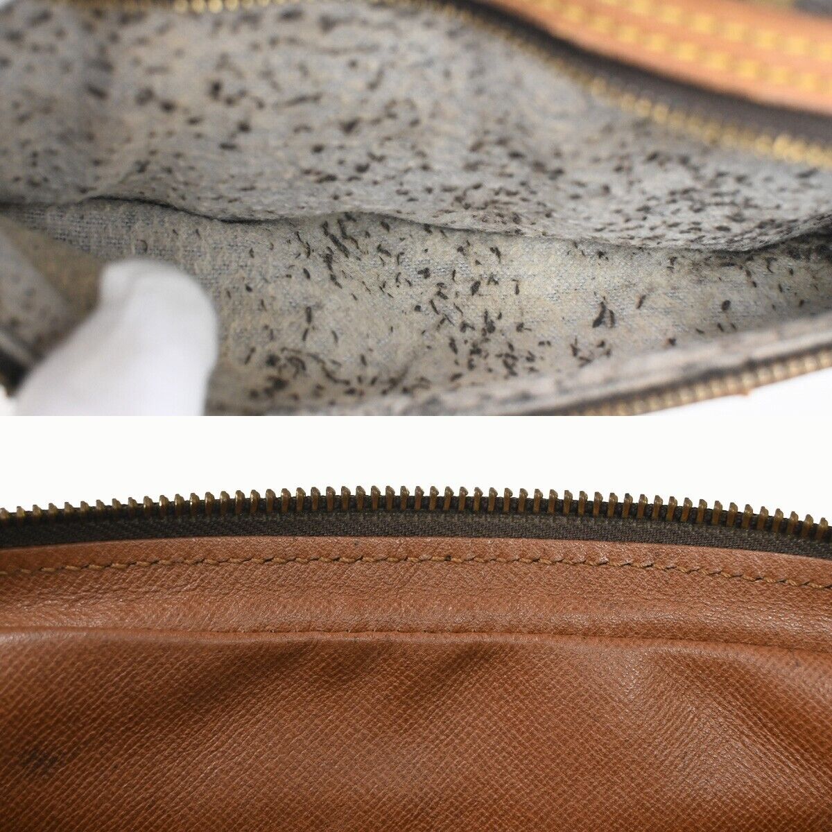 LOUIS VUITTON Marly Dragonne GM Clutch Hand Bag Monogram Brown M51825 36HB862