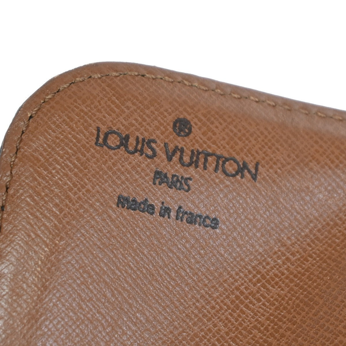 LOUIS VUITTON Cartouchiere GM Shoulder Bag Monogram Leather Brown M51252 83TA350