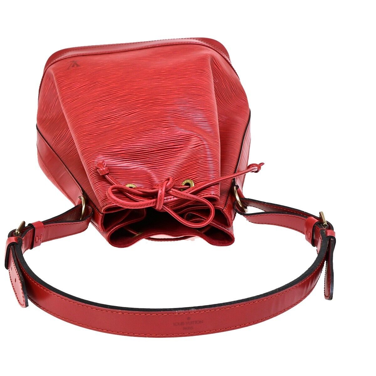 LOUIS VUITTON Noe GM LV Drawstring Shoulder Bag Epi Leather Red M44007 35EB655