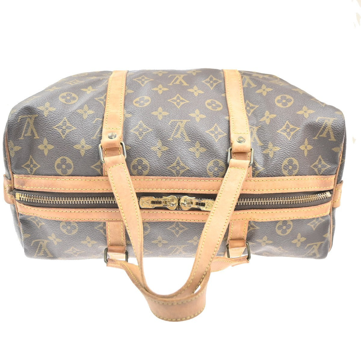 LOUIS VUITTON Sac Souple 35 Travel Hand Bag Monogram Leather BN M41626 64MA293