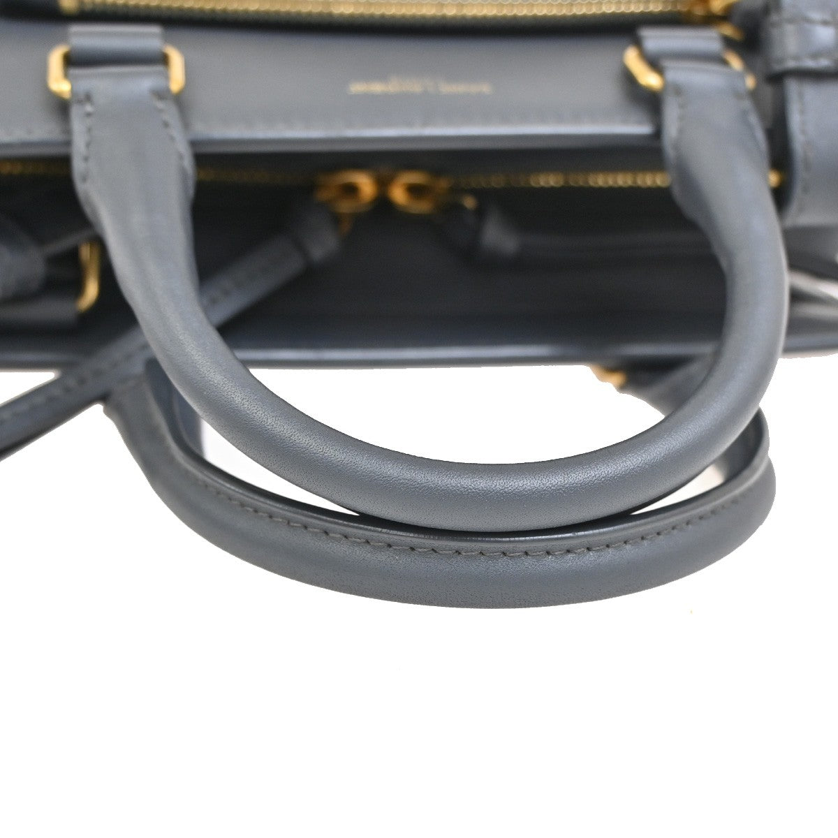 SAINT LAURENT YSL Small East Side 2Way Shoulder Hand Bag Leather GY GHW 52RL203
