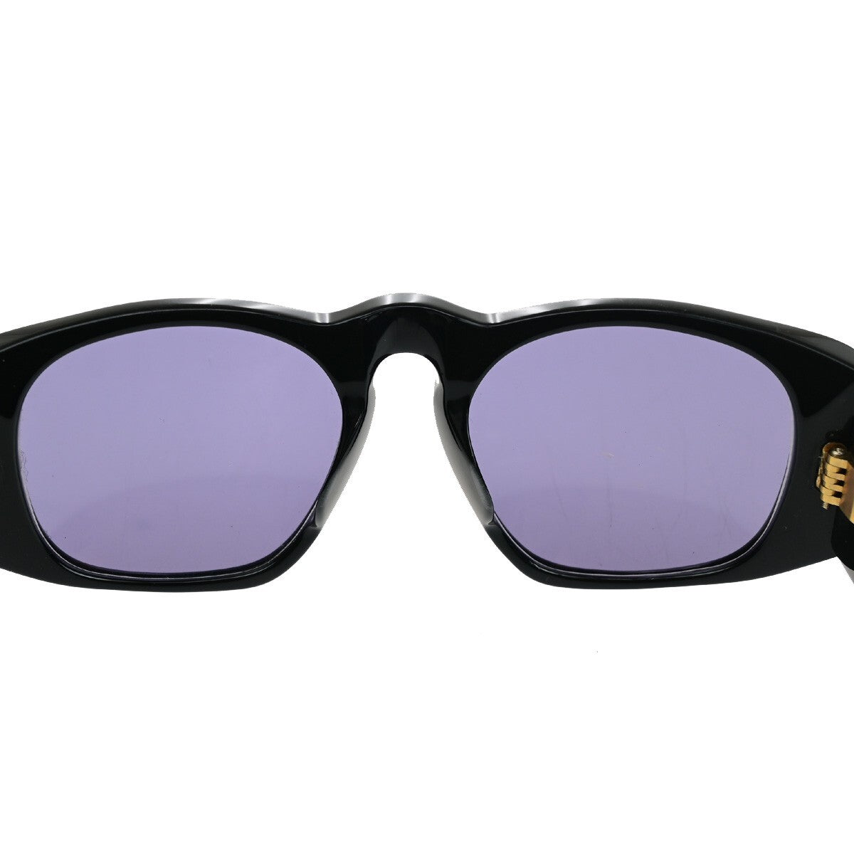 CHANEL CC Logo Sunglasses Eye Wear Plastic Black GHW 01450 Italy 05RK220