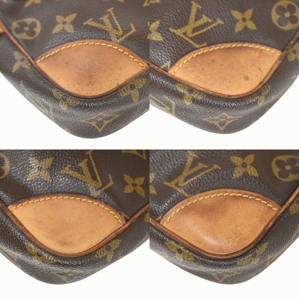 LOUIS VUITTON Marly Dragonne GM Clutch Hand Bag Monogram Brown M51825 36HB862