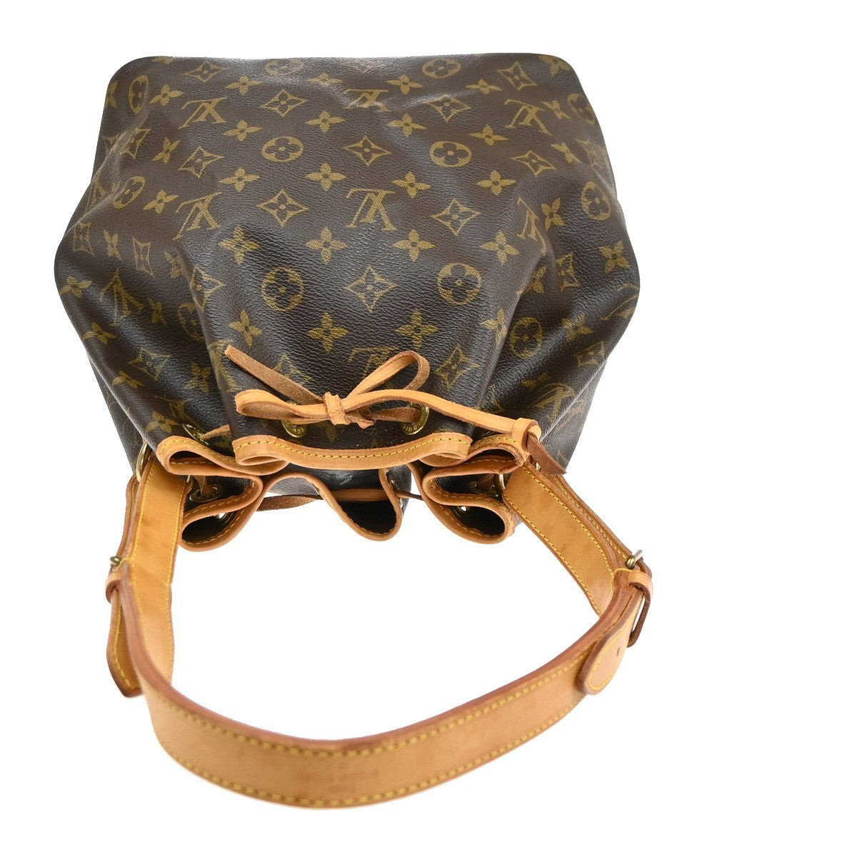 LOUIS VUITTON Petit Noe Drawstring Shoulder Bag Monogram BN USA M42226 94MA648