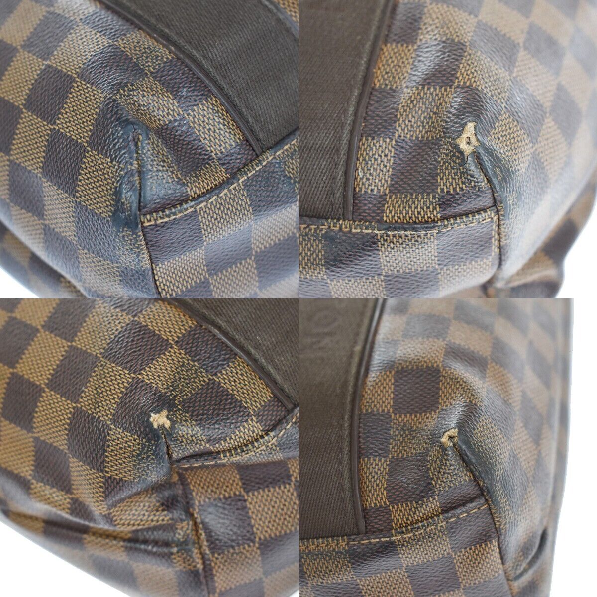 LOUIS VUITTON Cabas Beaubourg Shoulder Bag Damier Ebene Leather N52006 70YD098