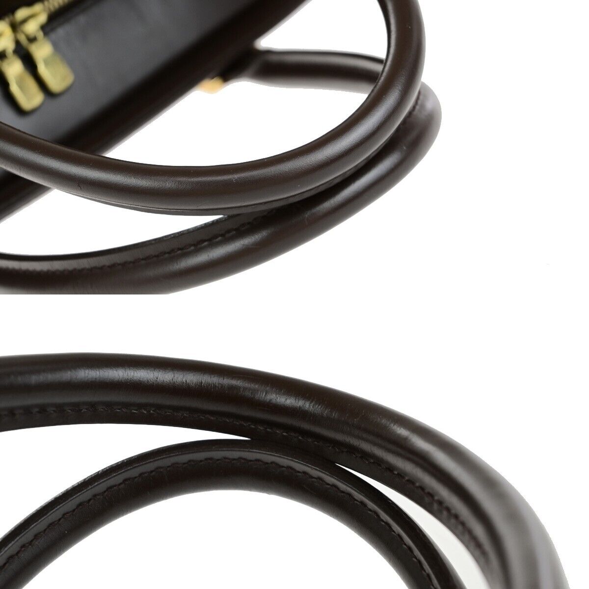 LOUIS VUITTON Sarria Horizontal Hand Bag Damier Ebene Leather BN N51282 93ED029