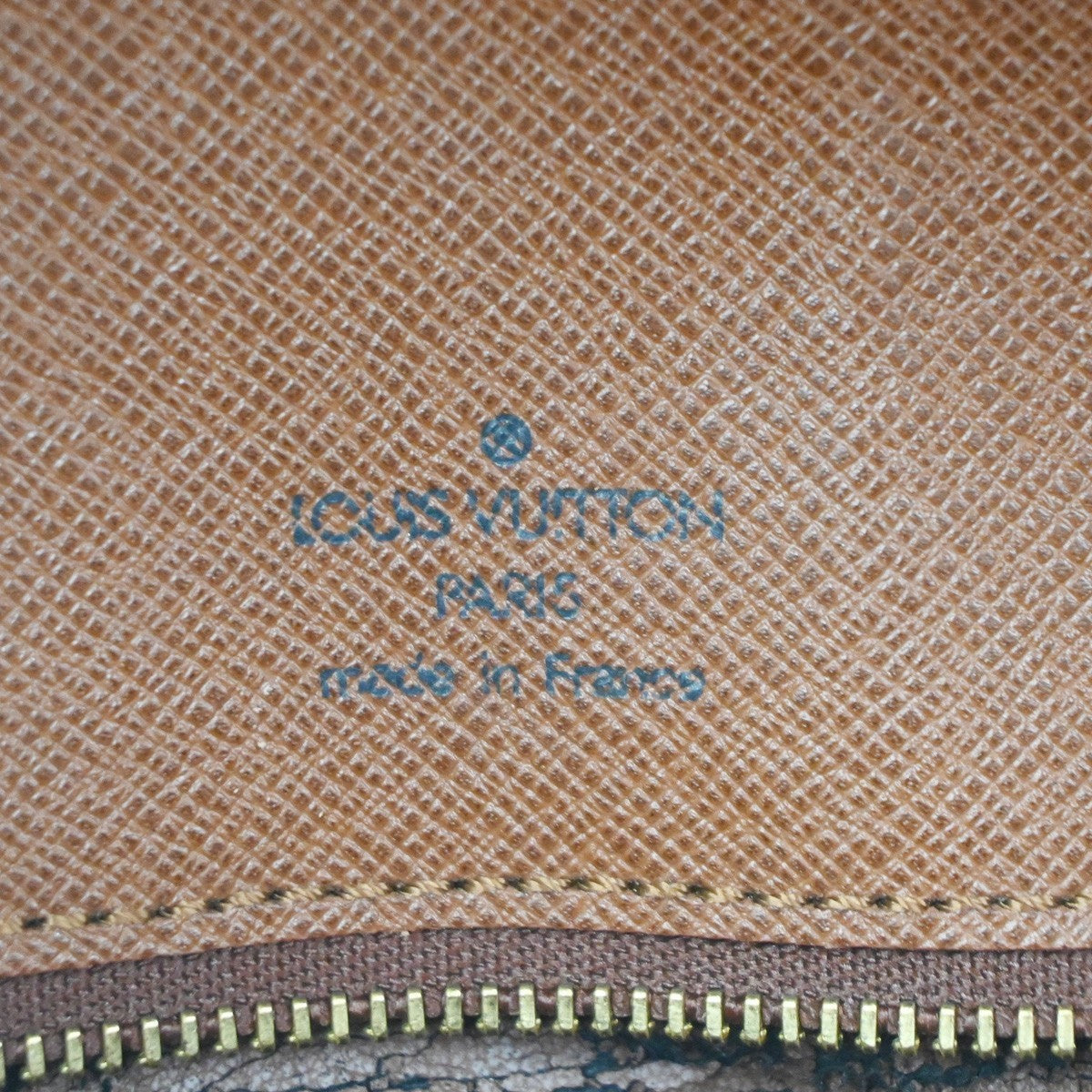 LOUIS VUITTON Saint Cloud GM Shoulder Bag Monogram Leather Brown M51242 82CA746
