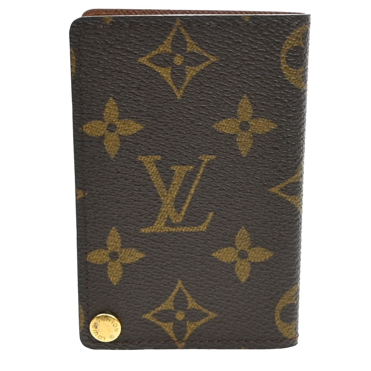 LOUIS VUITTON Porte Carte Credit Pression Card Case Monogram BN M60937 67MA638