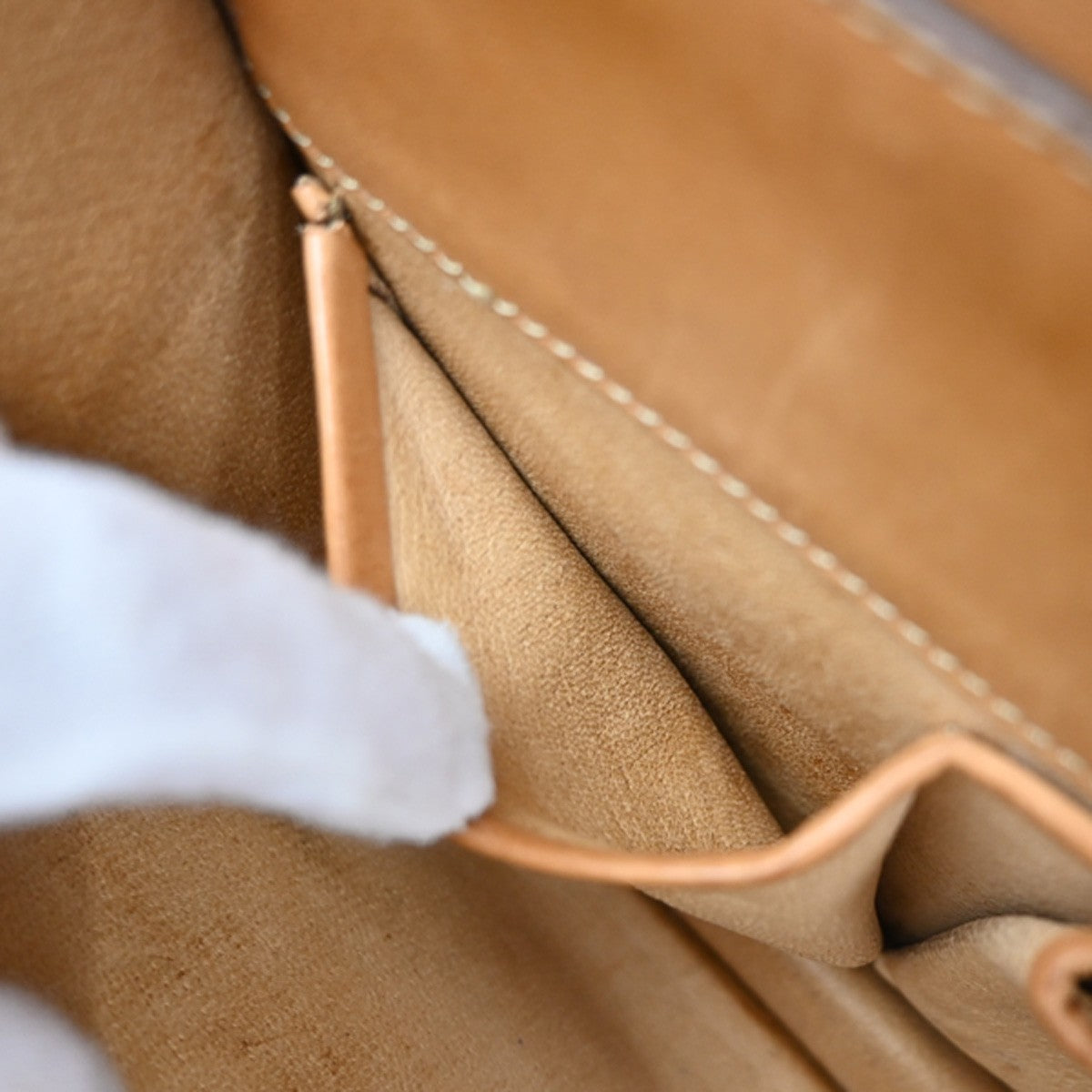CELINE Logo Macadam Pattern Hand Bag PVC Leather Brown GHW Italy 61KB708