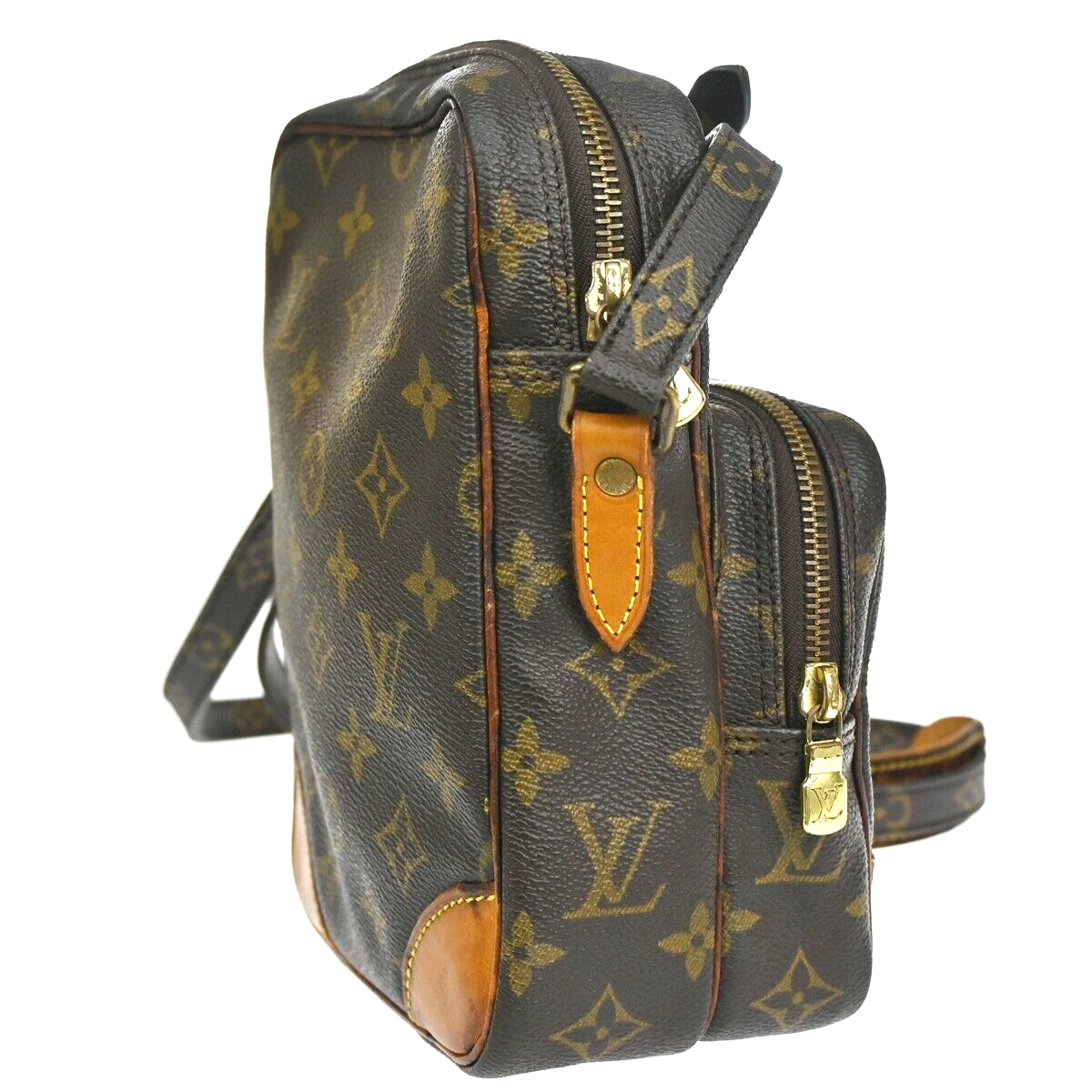 LOUIS VUITTON Amazon Crossbody Shoulder Bag Monogram Leather BN M45236 62YG735
