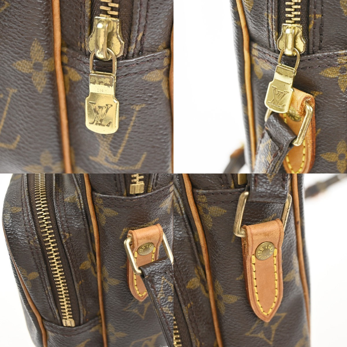LOUIS VUITTON Amazon Crossbody Shoulder Bag Monogram Leather BN M45236 34KC362