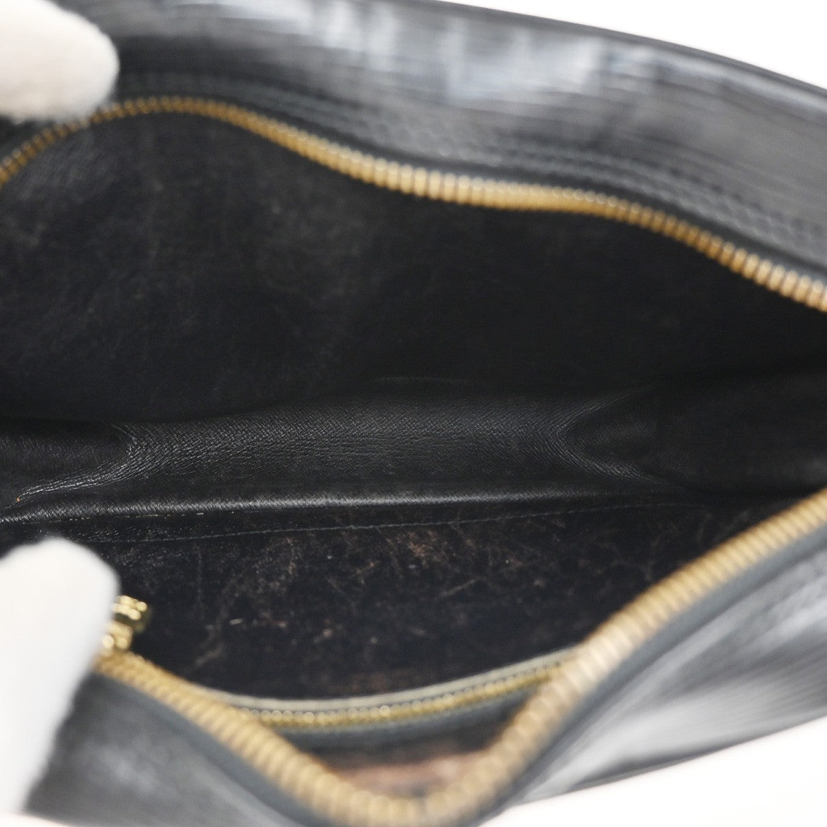 LOUIS VUITTON Trocadero 24 Shoulder Bag Epi Leather Black France M52312 86CA865