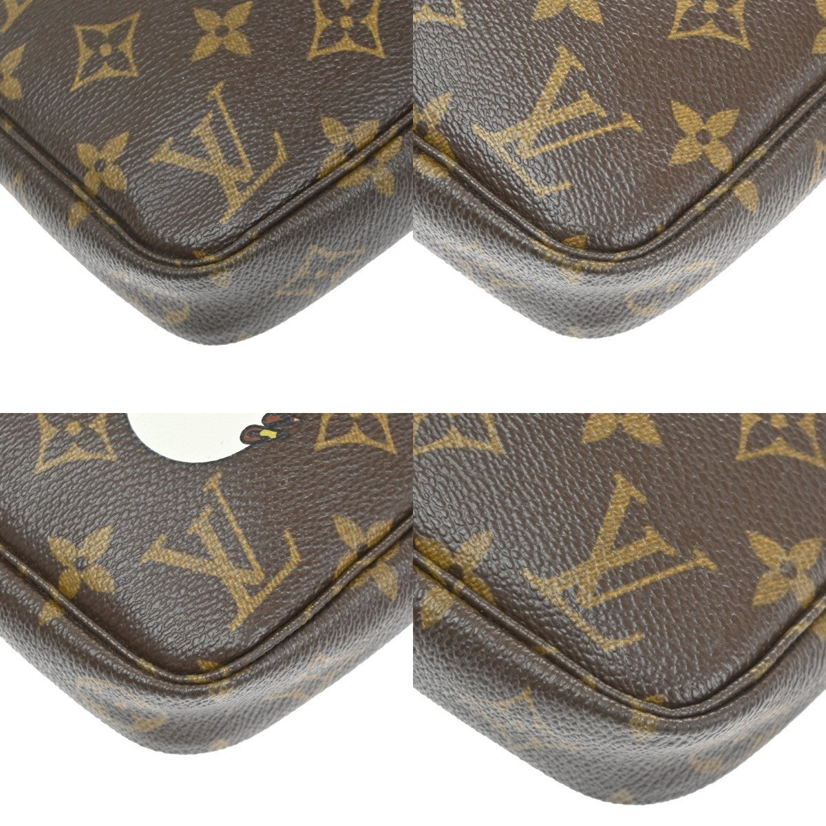 LOUIS VUITTON Murakami Pochette Accessoires Monogram Panda M51981 631RQ068