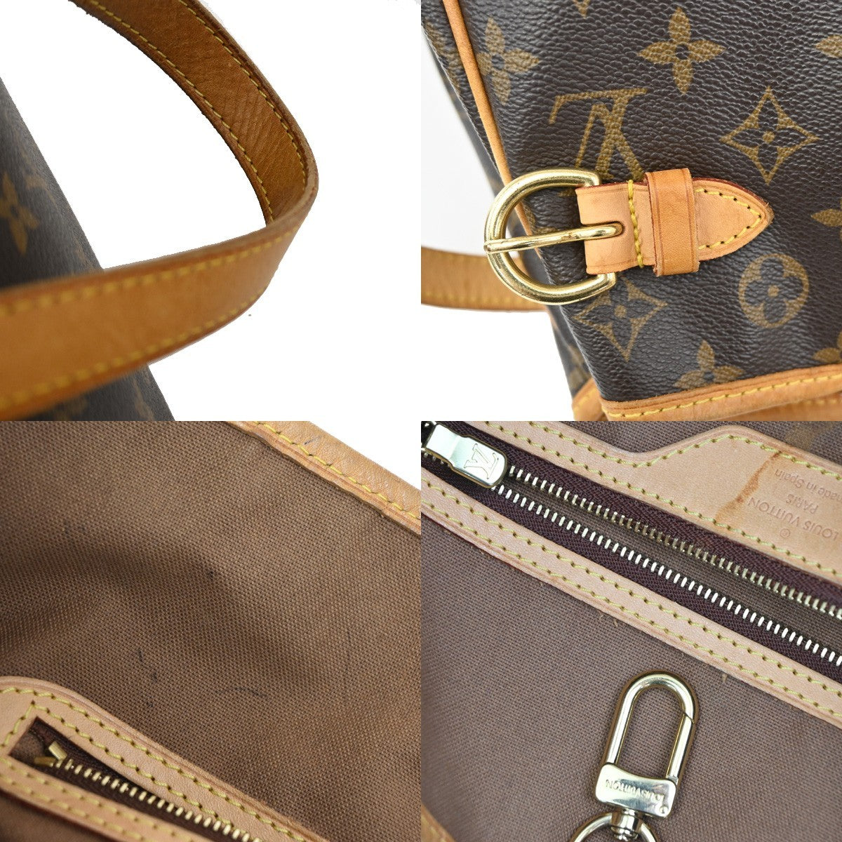 LOUIS VUITTON Batignolles Horizontal Shoulder Bag Monogram Brown M51154 78TA048