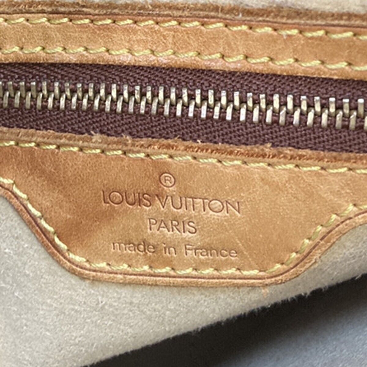 LOUIS VUITTON Looping MM Shoulder Bag Monogram Leather BN France M51146 69EB650