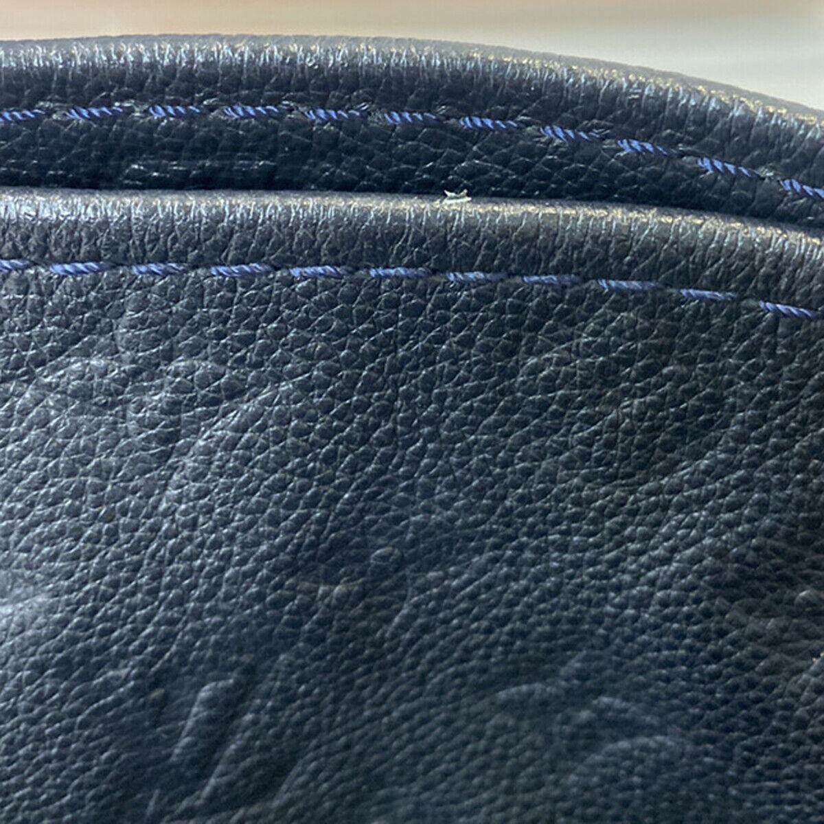 LOUIS VUITTON Artsy MM Hand Bag Monogram Empreinte Infini Blue M93448 650RK856