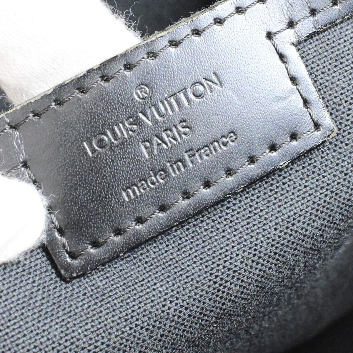 LOUIS VUITTON Tadao 2Way Shoulder Hand Bag Damier Graphite BK N51192 10ED499