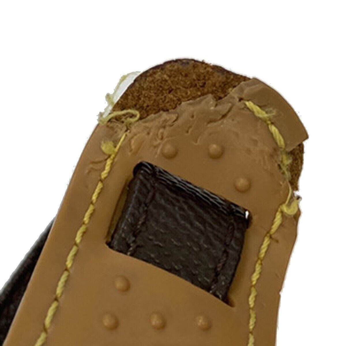 LOUIS VUITTON Danube Shoulder Bag Monogram Leather Brown France M45266 64ED013