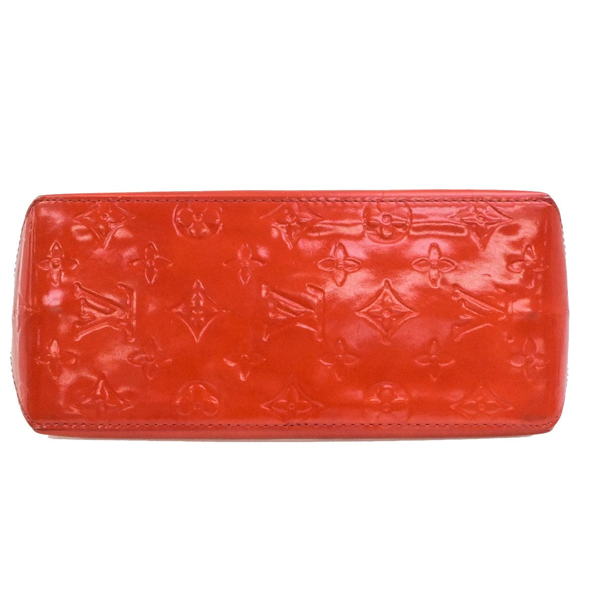LOUIS VUITTON Read PM Hand Bag Monogram Vernis Patent Leather Red M91088 31YH134