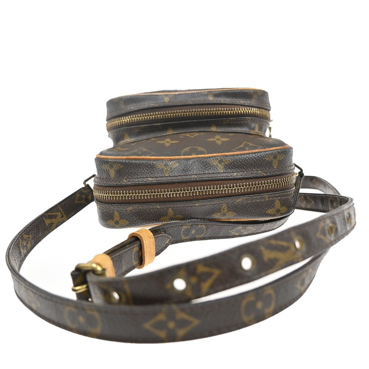 LOUIS VUITTON Amazon Crossbody Shoulder Bag Monogram Leather BN M45236 73MA314
