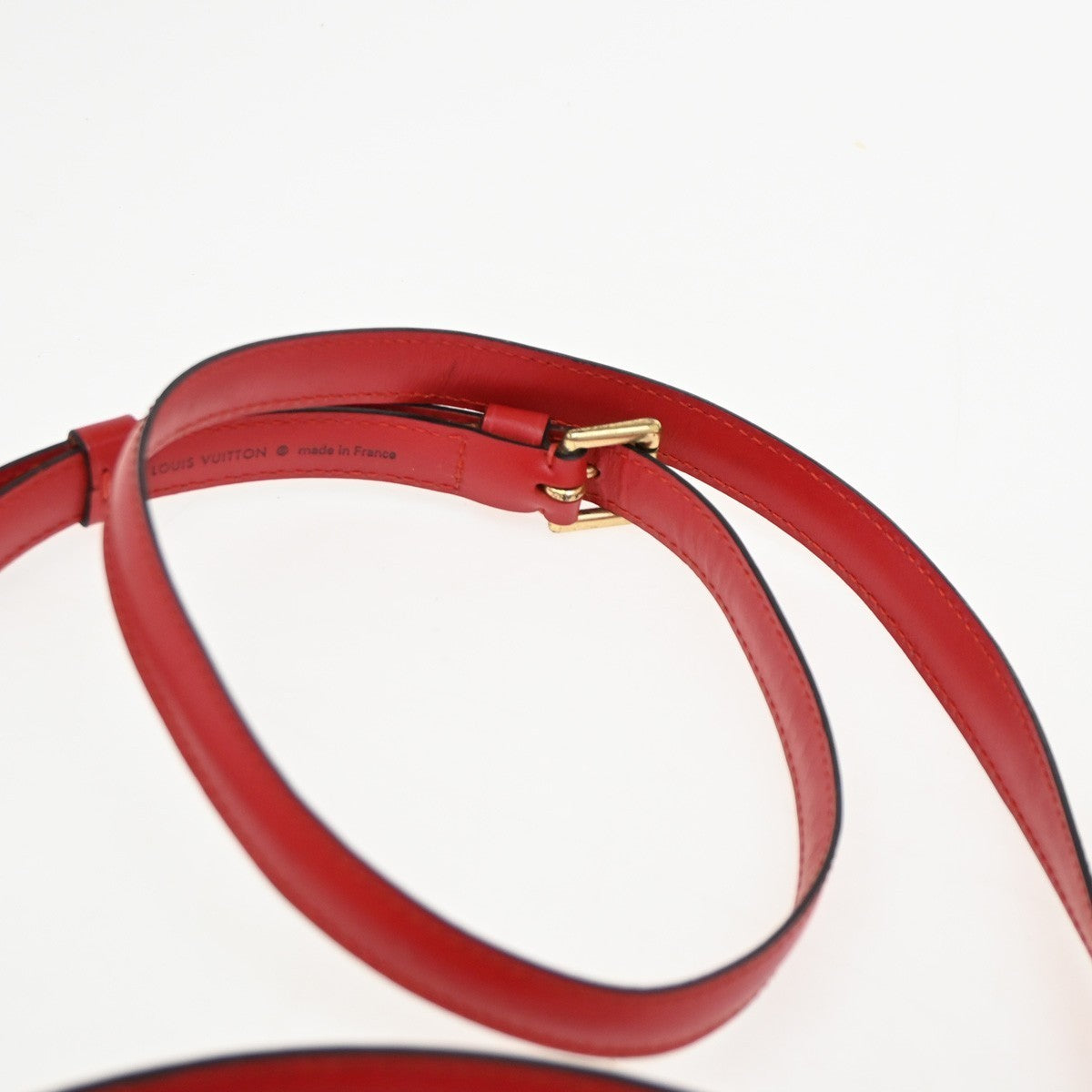 LOUIS VUITTON Monceau 28 2Way Shoulder Handhag Epi Leather Red M52127 76KC016