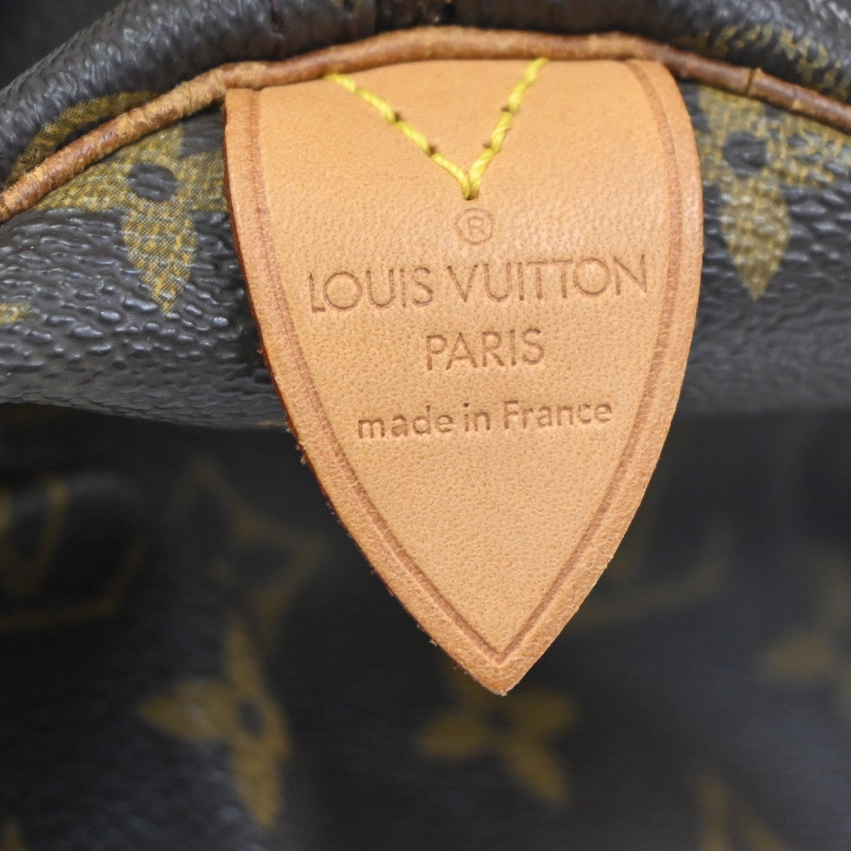 LOUIS VUITTON Speedy 30 Travel Hand Bag Monogram Leather Brown M41526 76CA659