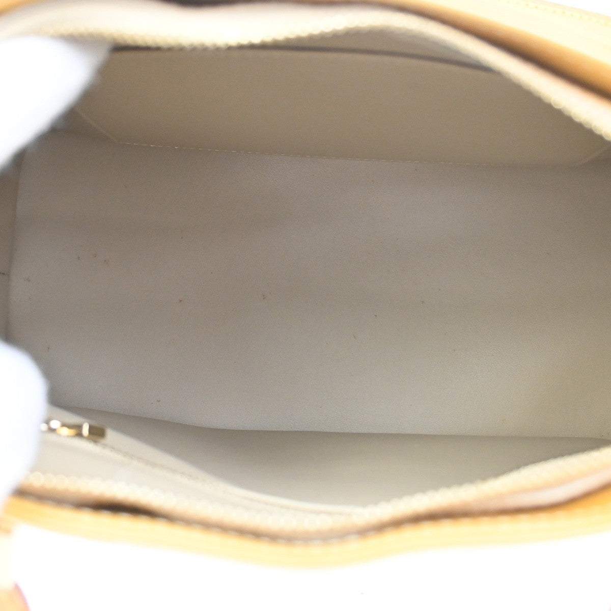 LOUIS VUITTON Houston Shoulder Bag Monogram Vernis Leather Yellow M91004 30DA081