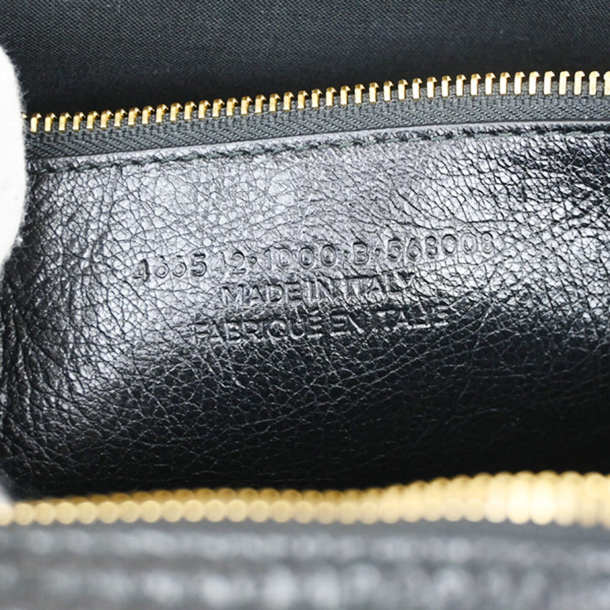 BALENCIAGA Blanket Square Medium 2Way Shoulder Hand Bag Leather Black 79RF362