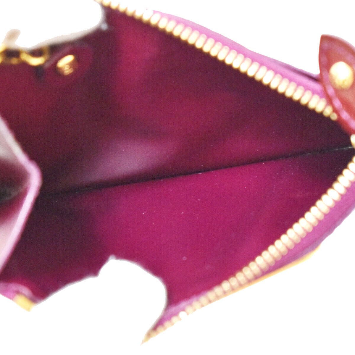 LOUIS VUITTON Pochette Cles Coin Wallet Monogram Vernis Violette M93560 69YC262