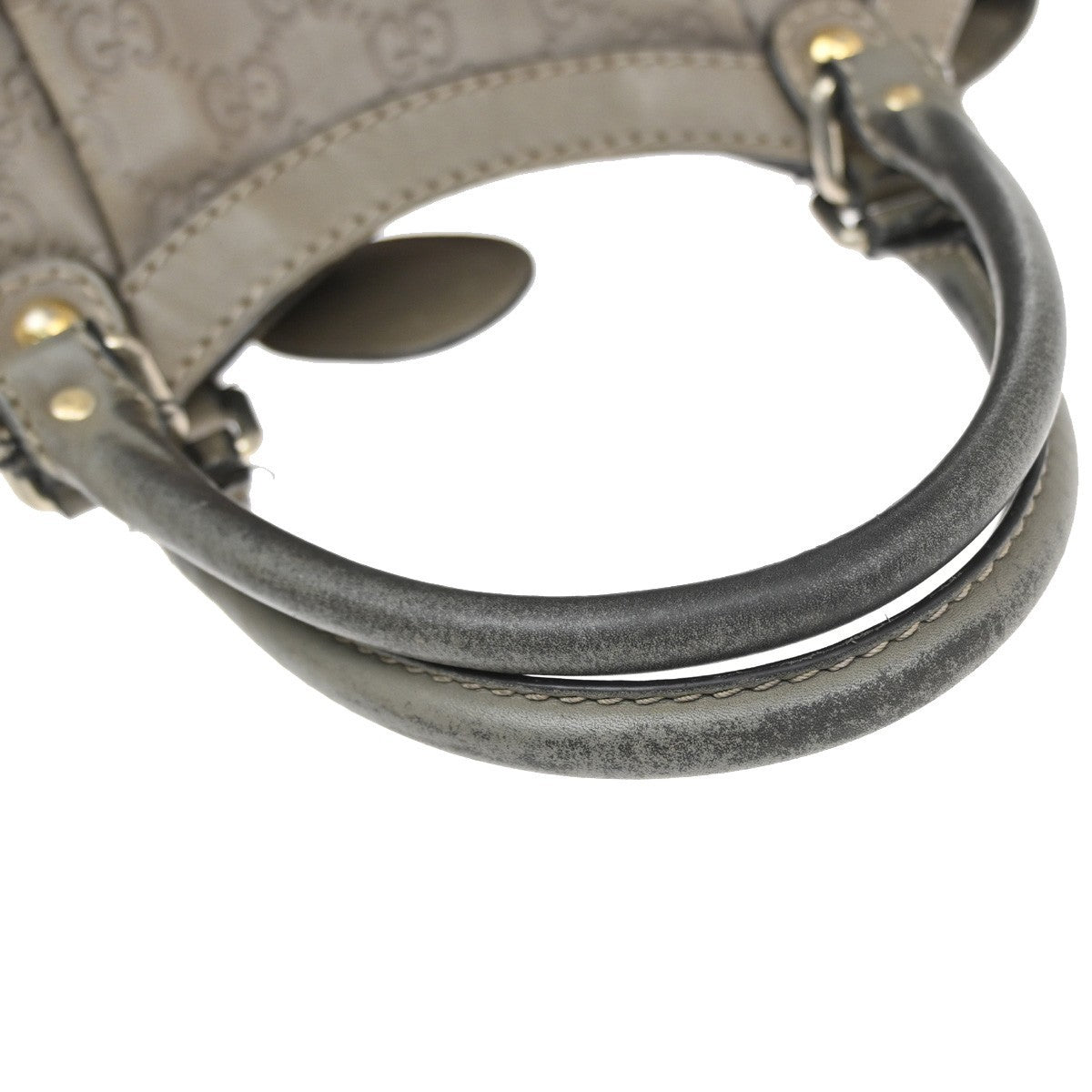 GUCCI Logo GG Pattern Guccissima​ Shoulder Bag Leather Brown GHW Italy 38YJ202