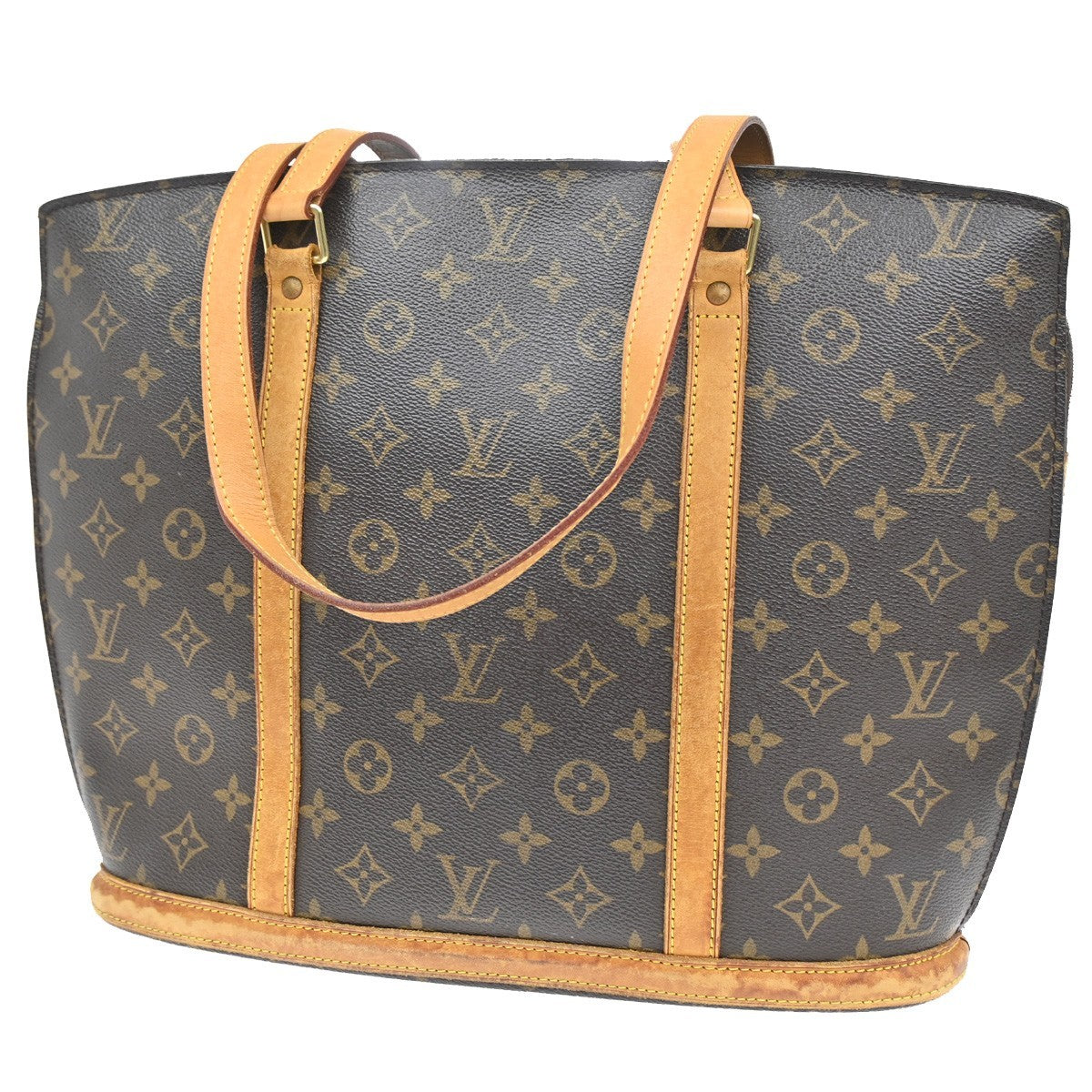 LOUIS VUITTON BABYLONE Shoulder Bag Monogram Leather Brown France M51102 32CA352