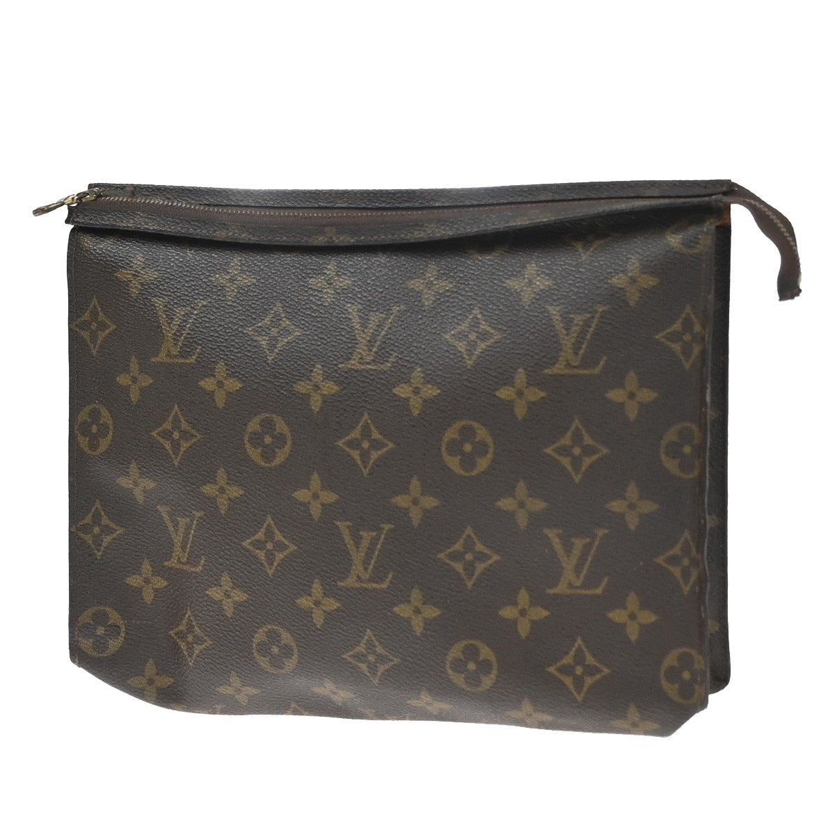 LOUIS VUITTON Poche Toilette 26 Clutch Pouch Bag Monogram Leather M47542 08CB024