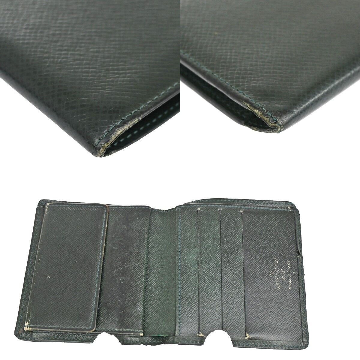 LOUIS VUITTON 6 Set Long Wallet Key Case Monogram Epi Taiga Leather 04GA631