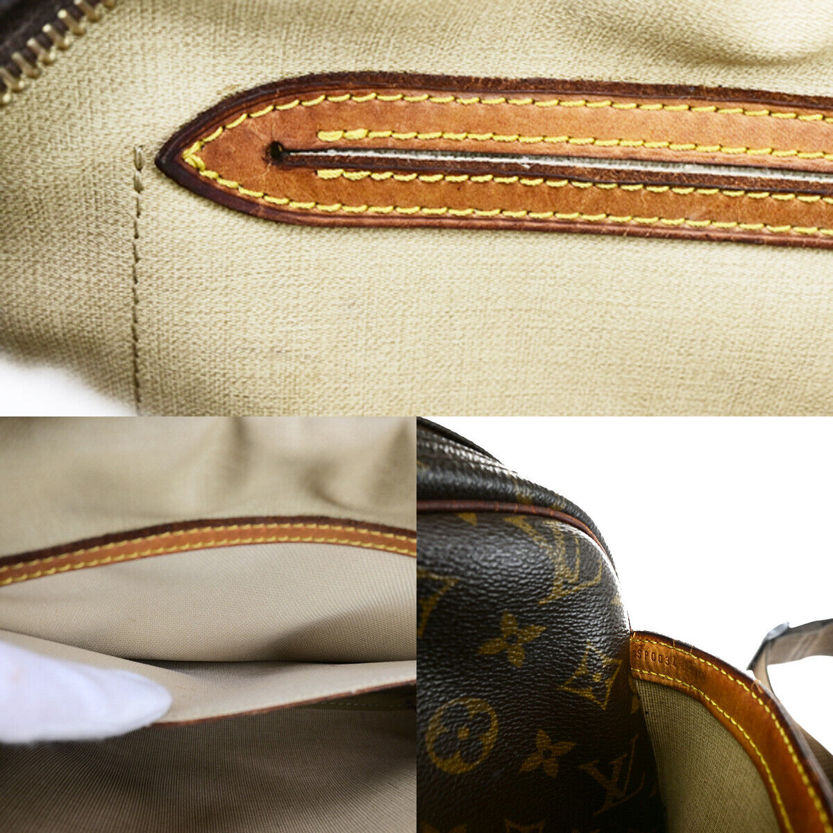 LOUIS VUITTON Reporter PM Crossbody Shoulder Bag Monogram Leather M45254 66YG514