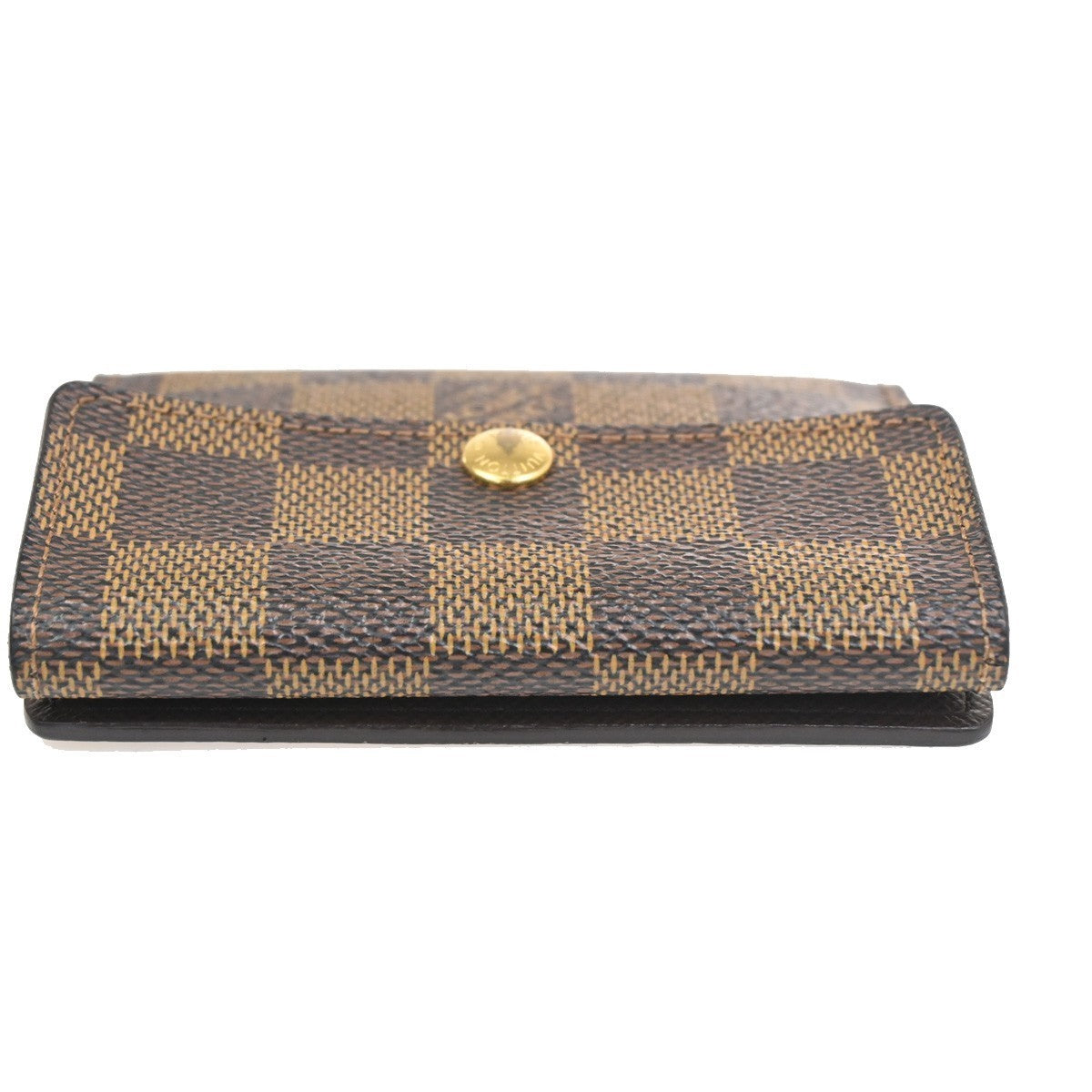 LOUIS VUITTON Ludlow Trifold Mini Wallet Damier Leather Brown N62925 38TA541
