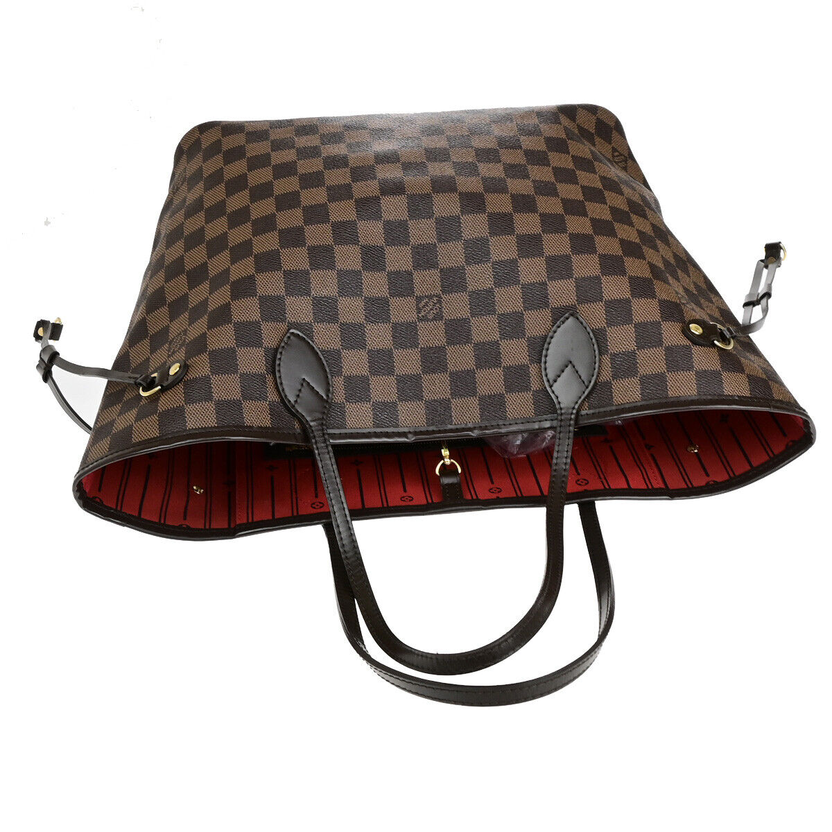 LOUIS VUITTON Neverfull MM Shoulder Tote Bag Damier Leather BN N51105 601YF656
