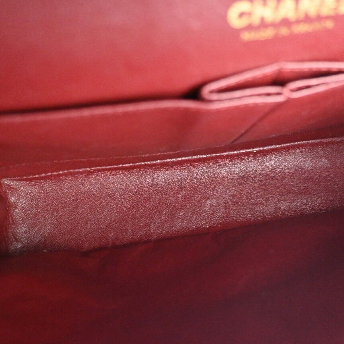 CHANEL CC Matelasse 25 Double Flap Chain Shoulder Bag Leather Gradation 359RJ649