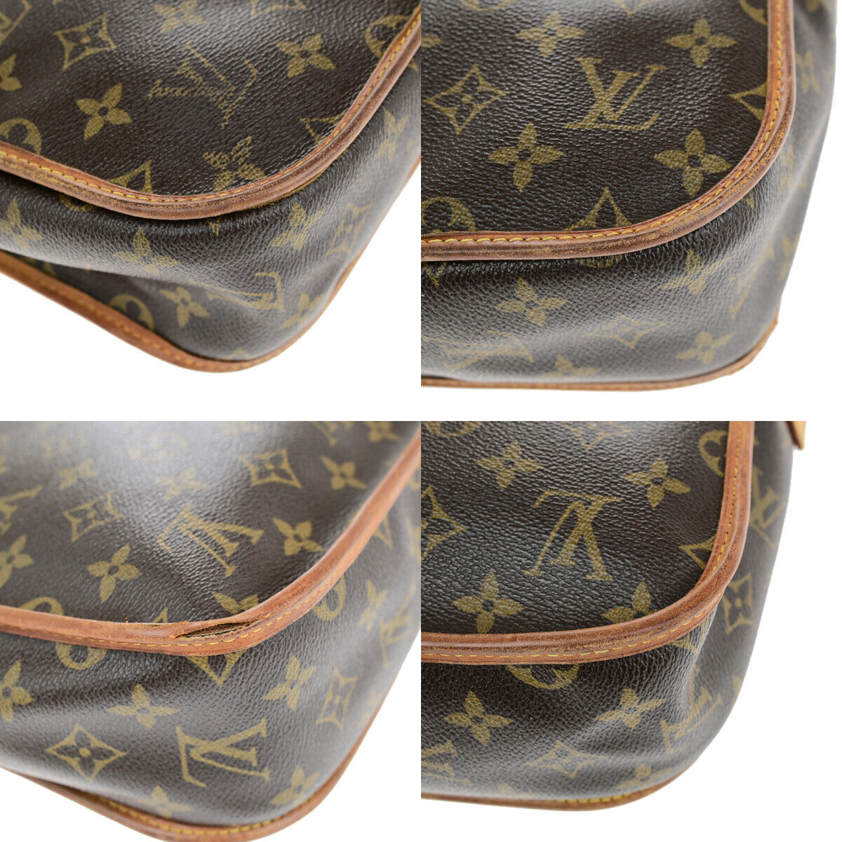 LOUIS VUITTON Messenger Bosphore PM Shoulder Bag Monogram Leather M40106 36YG612