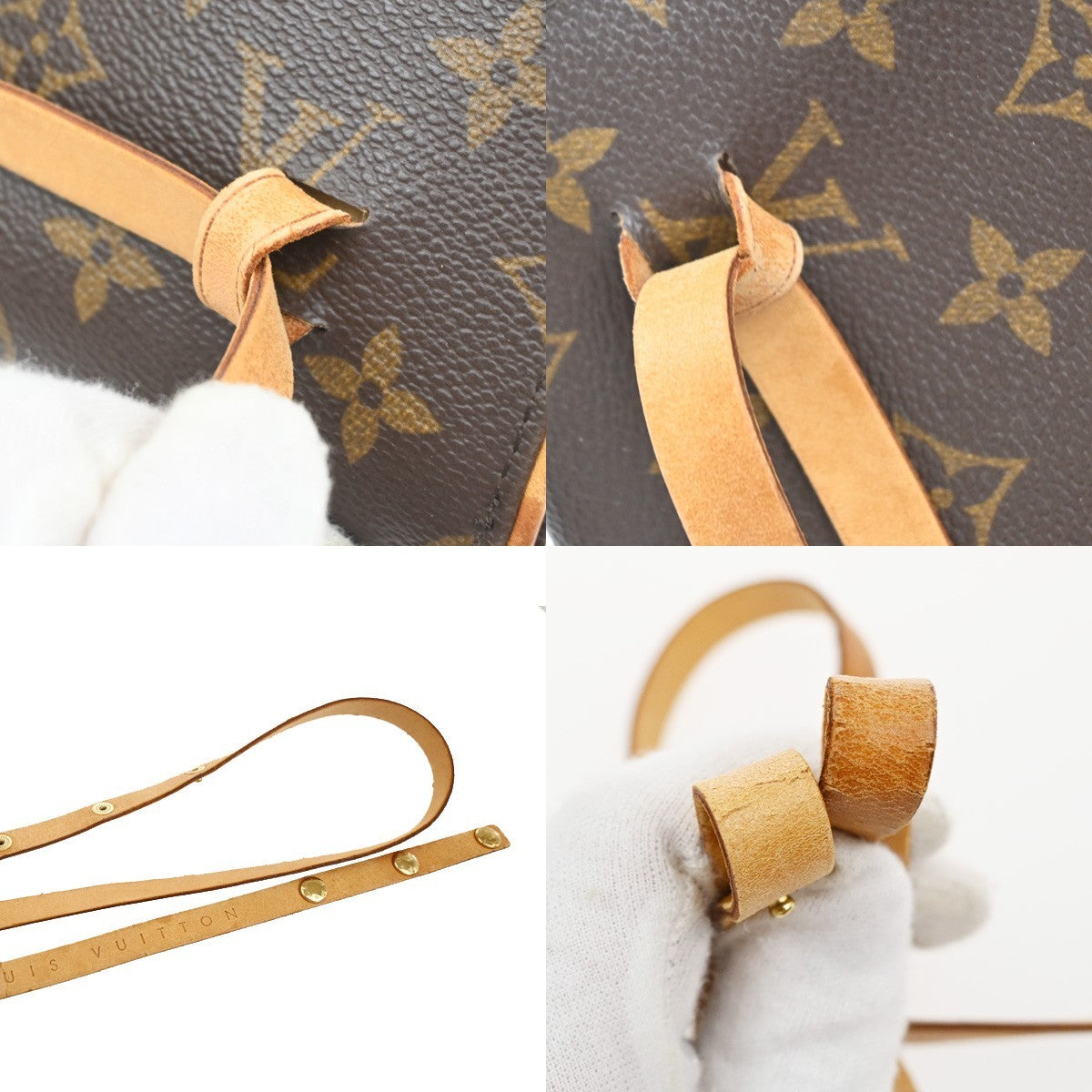 LOUIS VUITTON Pochette Florentine Bum Bag  Monogram Leather Brown M51855 31SA104