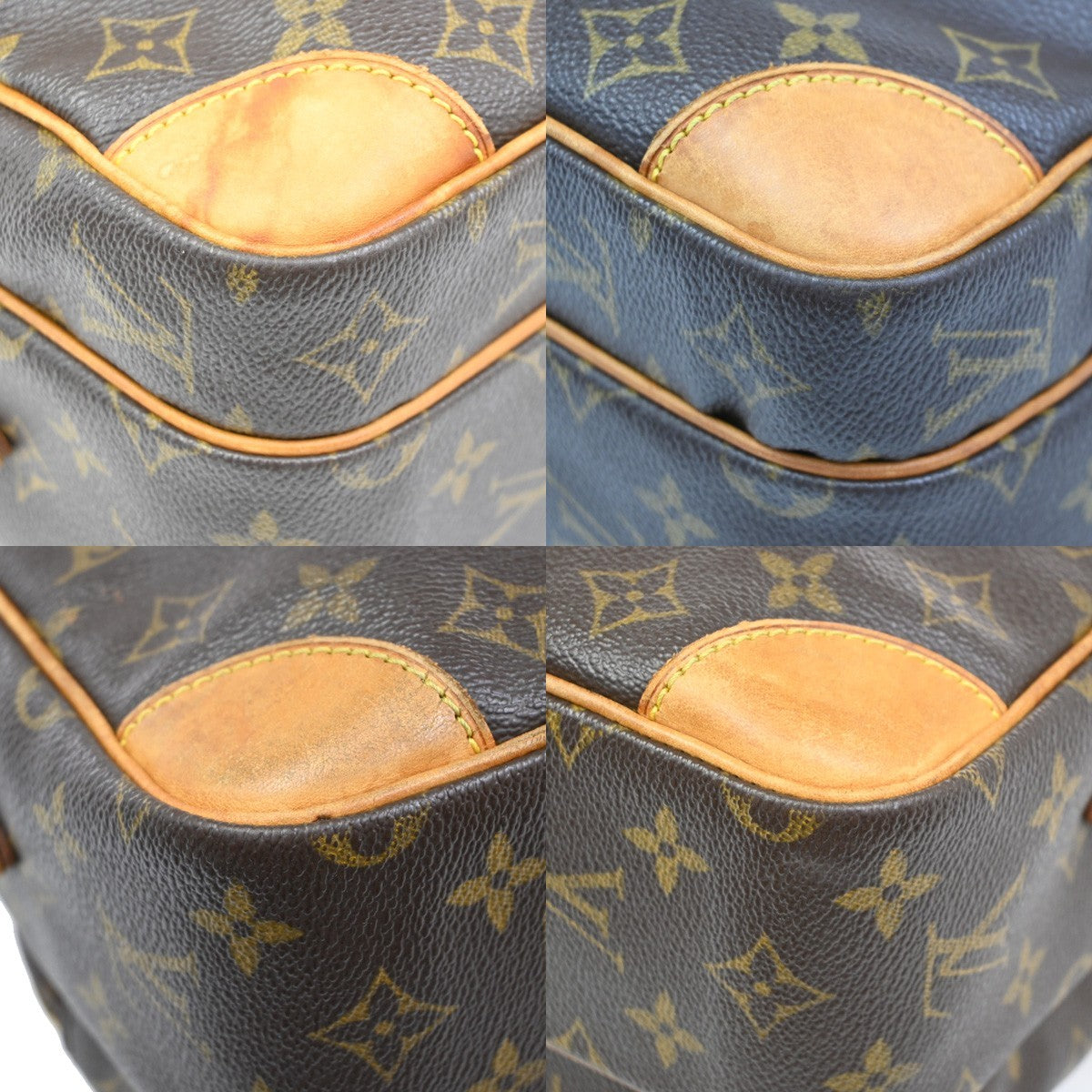 LOUIS VUITTON Nile Crossbody Shoulder Bag Monogram Leather Brown M45244 81KD175