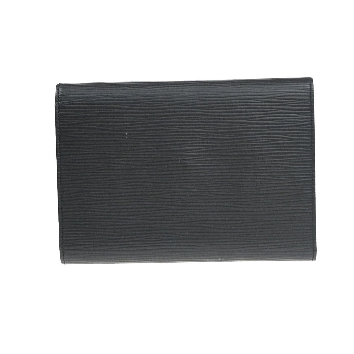 LOUIS VUITTON Porte Tresor Etui Papie Wallet Epi Leather Black M63712 09EG233