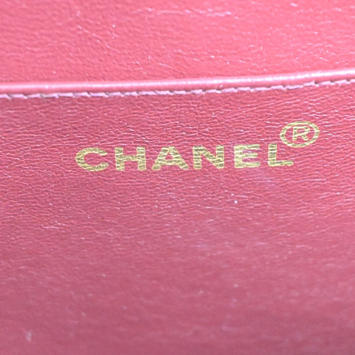CHANEL CC Maxi Jumbo Matelasse 34 Chain Shoulder Bag Leather BK France 827RQ039